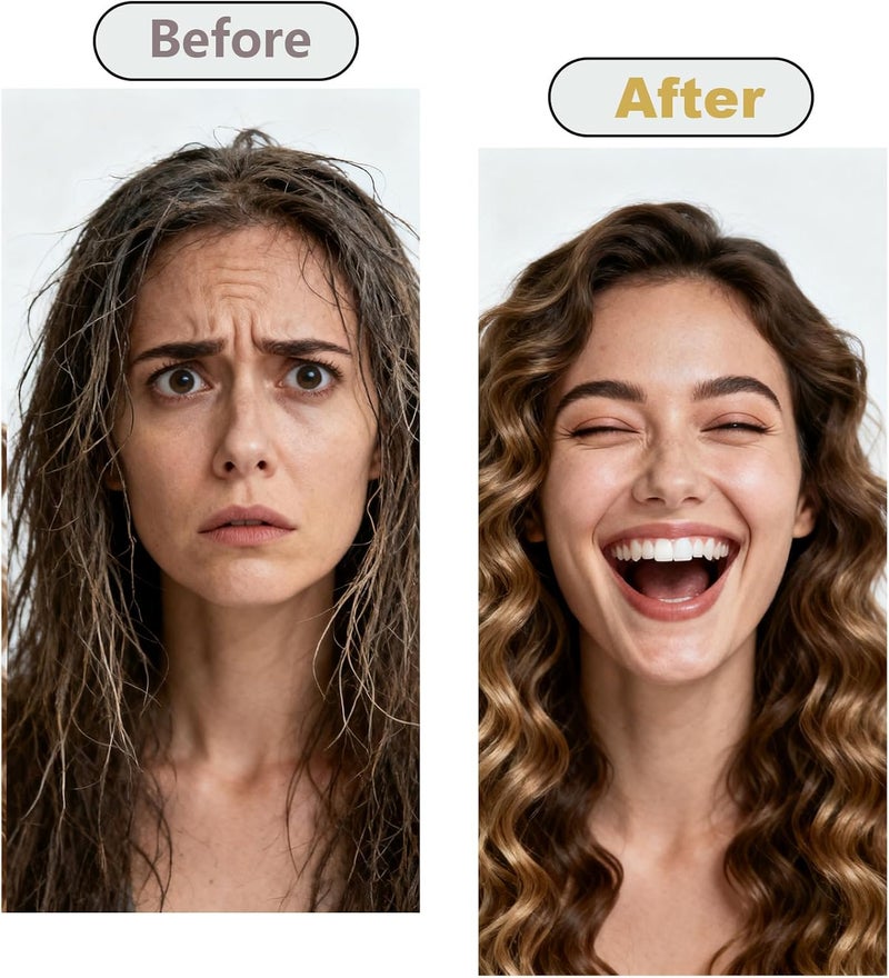 AIKOLZON 20mm/0.78" Long Barrel Attachment for Dyson Airwrap Compatible - Adjustable Bidirectional Curling, Heat-Resistant Material, Instant Use for Voluminous (Curling Iron 20mm) - Image 4